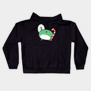 Candy Cane Tadpole Kids Hoodie